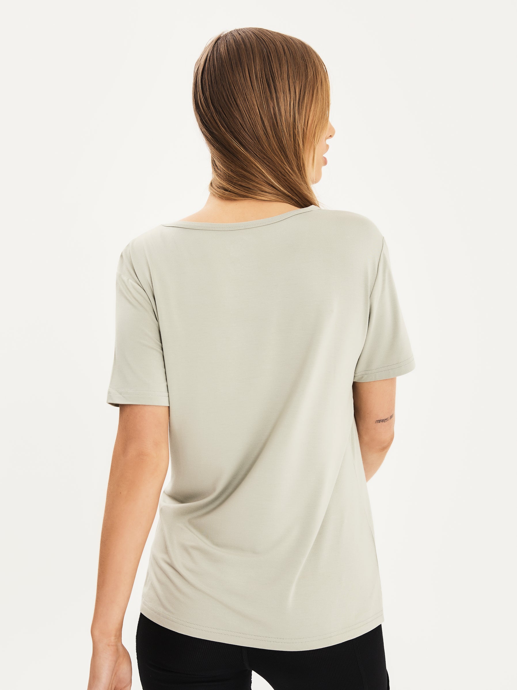 Women's Bamboo Lounge Tee - Sage