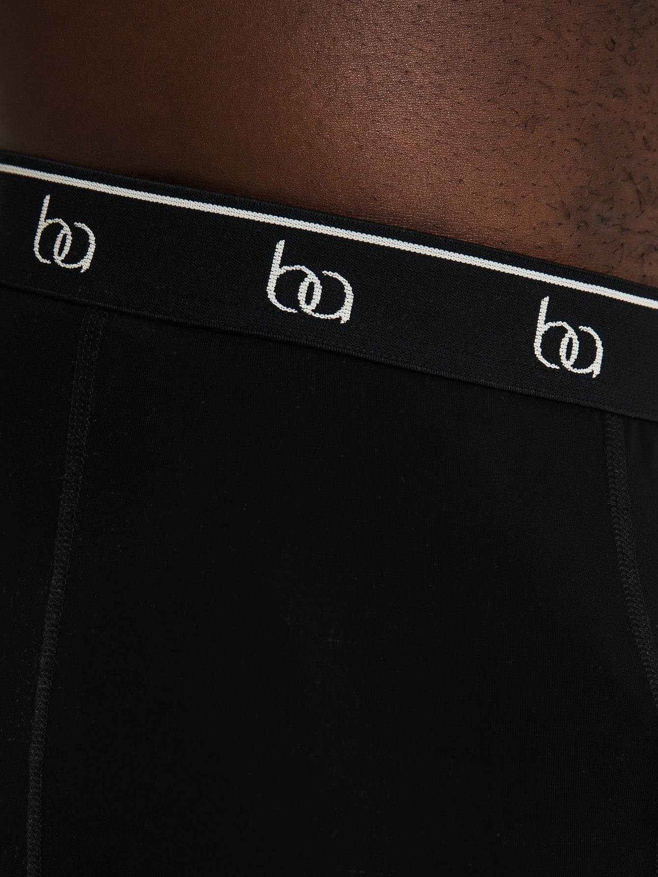 Classic Bamboo Boxer Trunks - Black