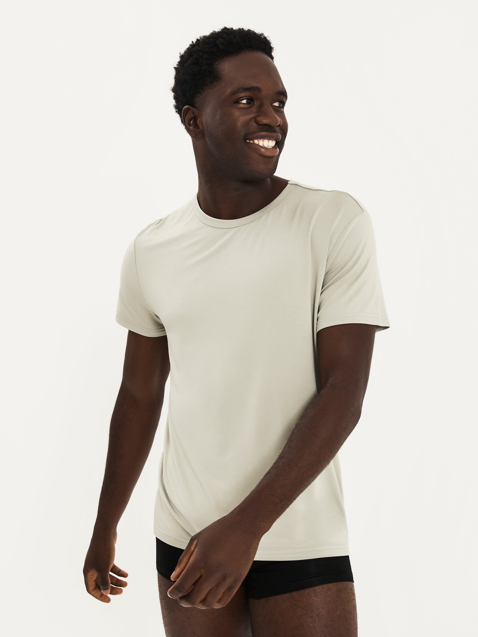 Men's Bamboo Lounge Tee - Sage