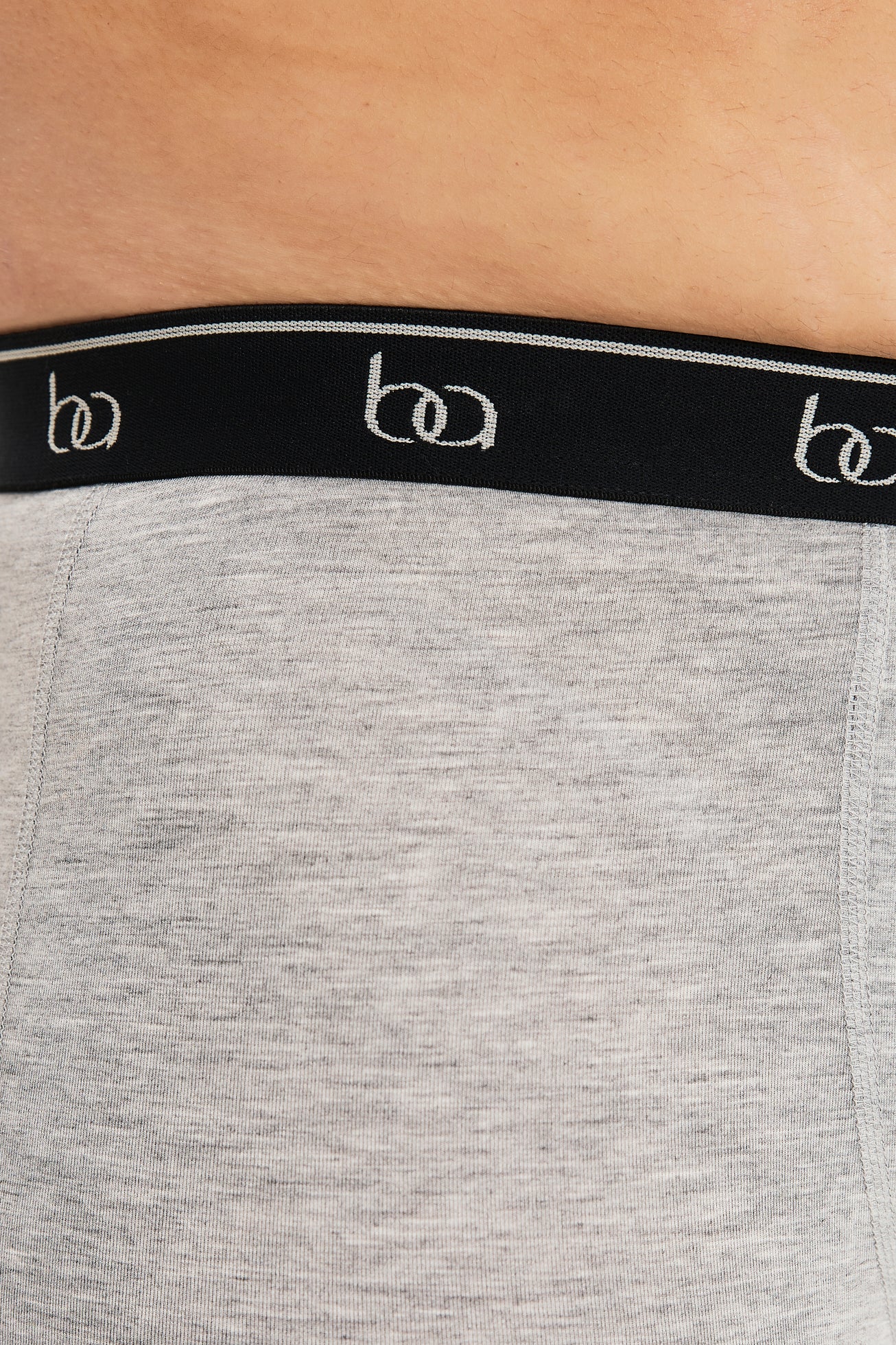 Classic Bamboo Boxer Trunks - Grey