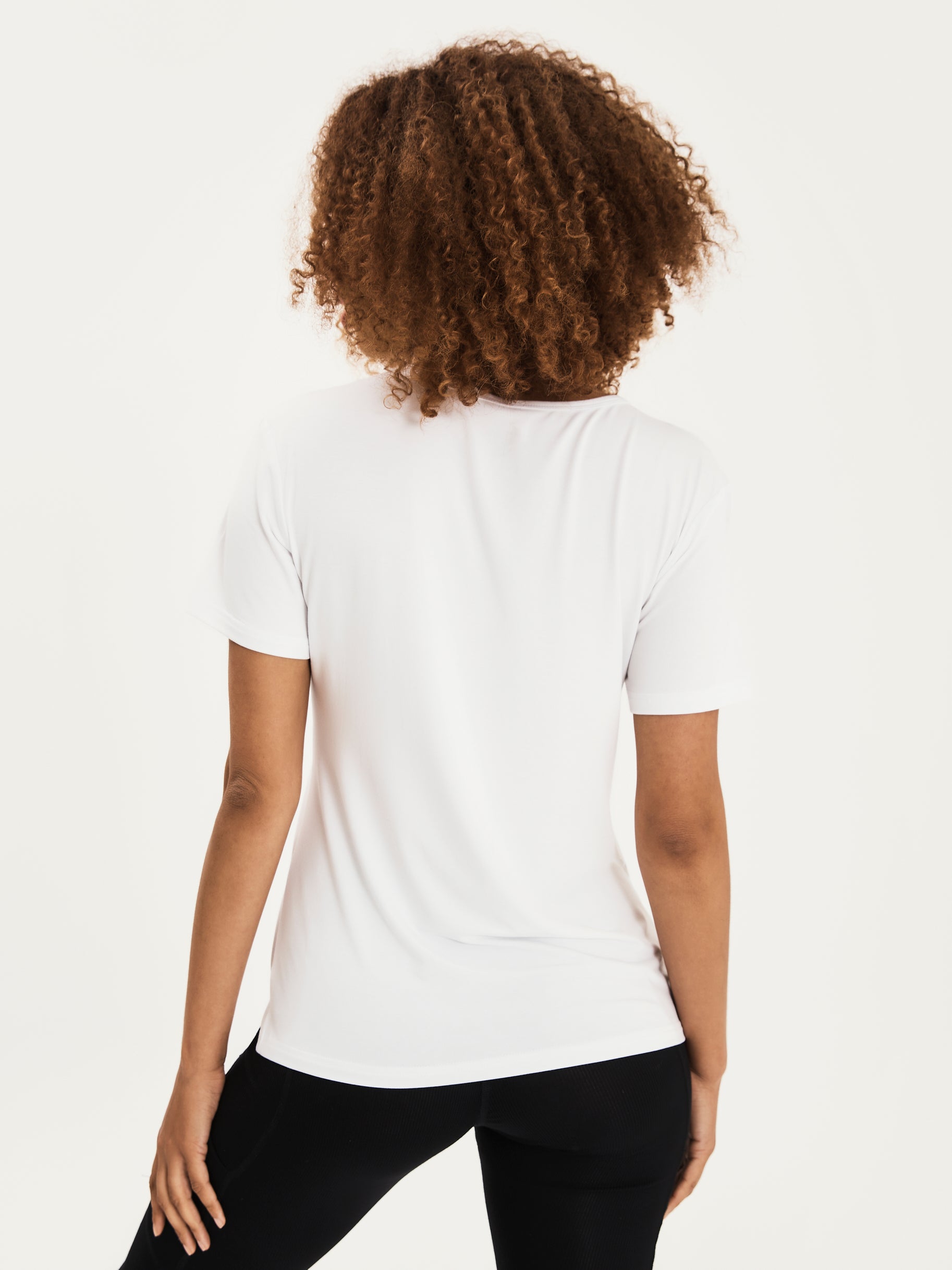 Women's Bamboo Lounge Tee - White