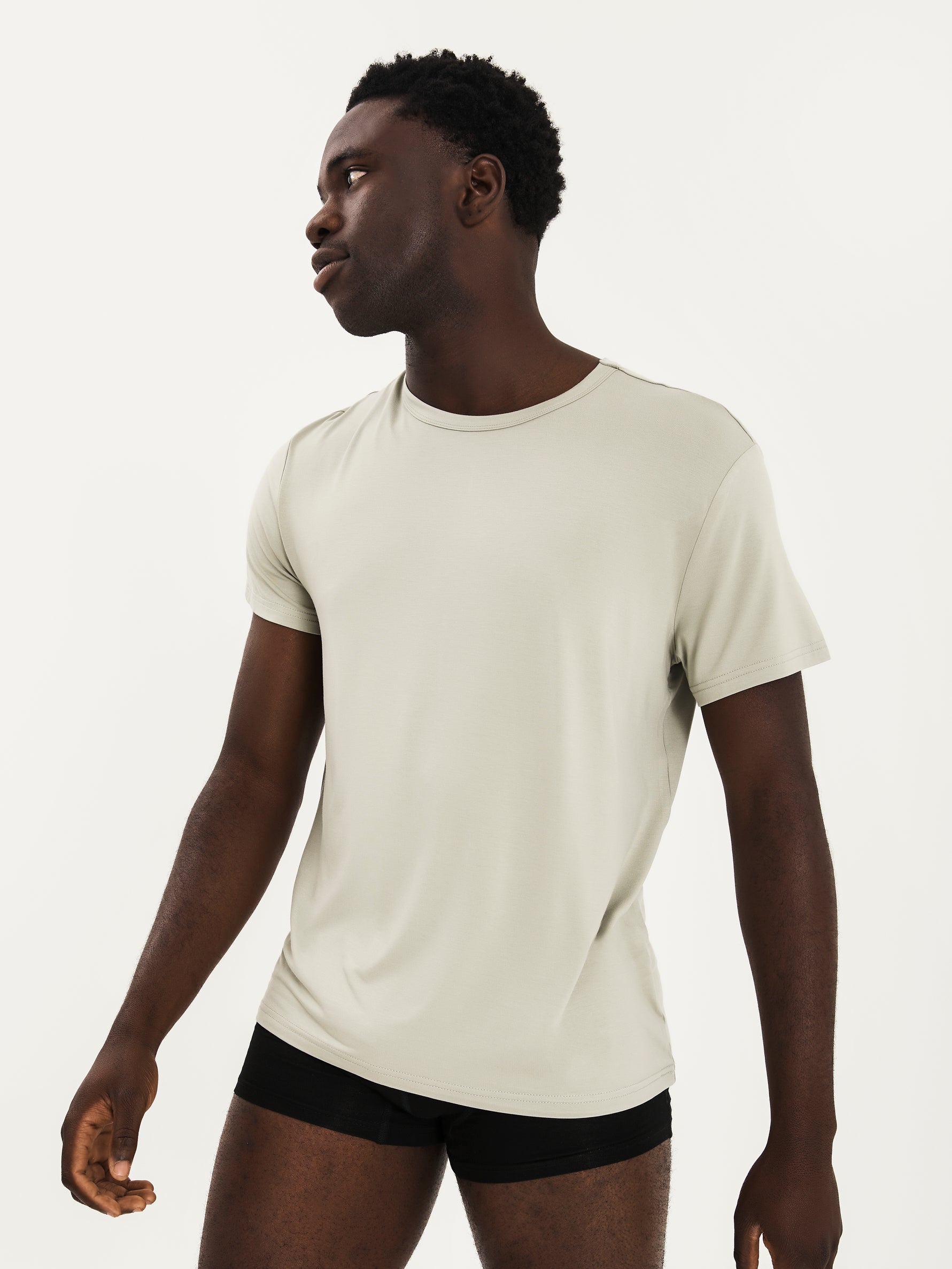 Men's Bamboo Lounge Tee - Sage